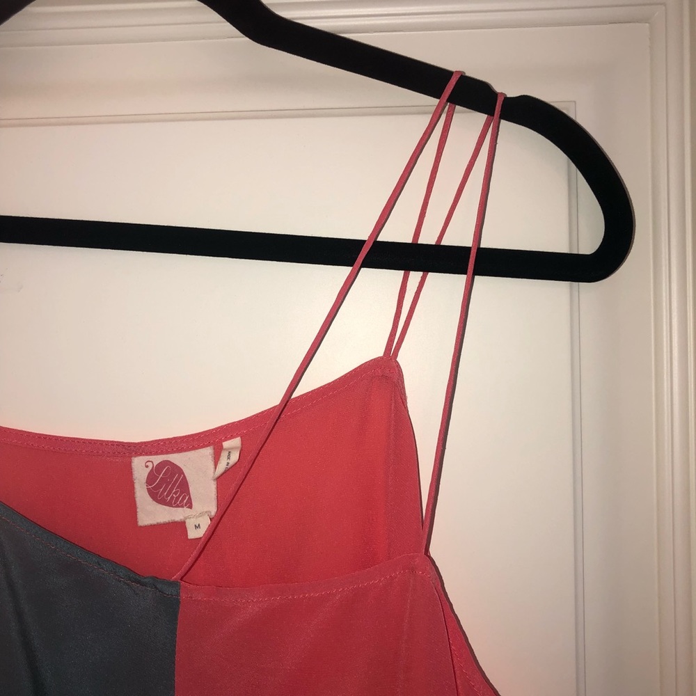 Color Blocker Flowy Tank Top - Picture 4 of 5